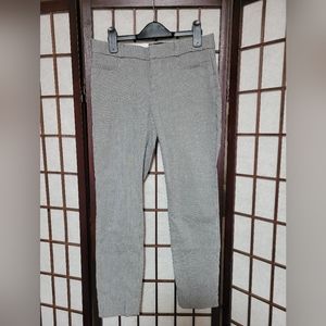 BANANA REPUBLIC Black & White 'Sloan' Pant